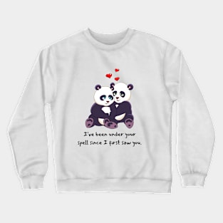 Cute Panda Crewneck Sweatshirt